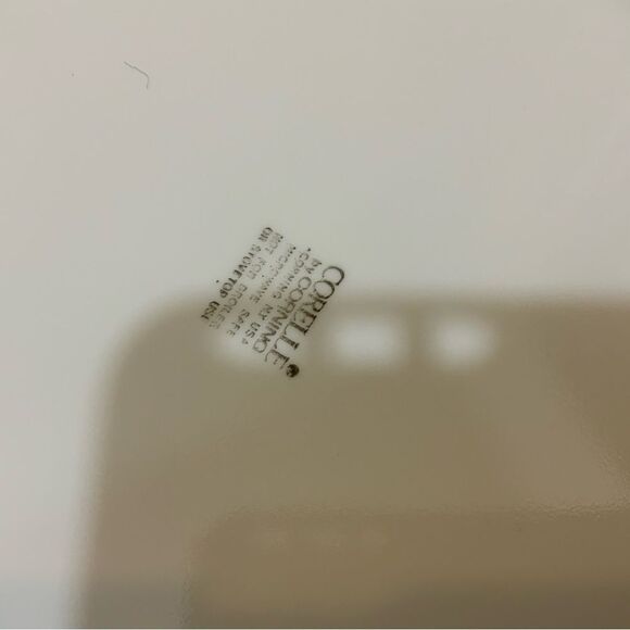 7 Vintage Corelle Peach Garland Dinner Plates 10 1/4" Corning Ware Made USA - Picture 4 of 10